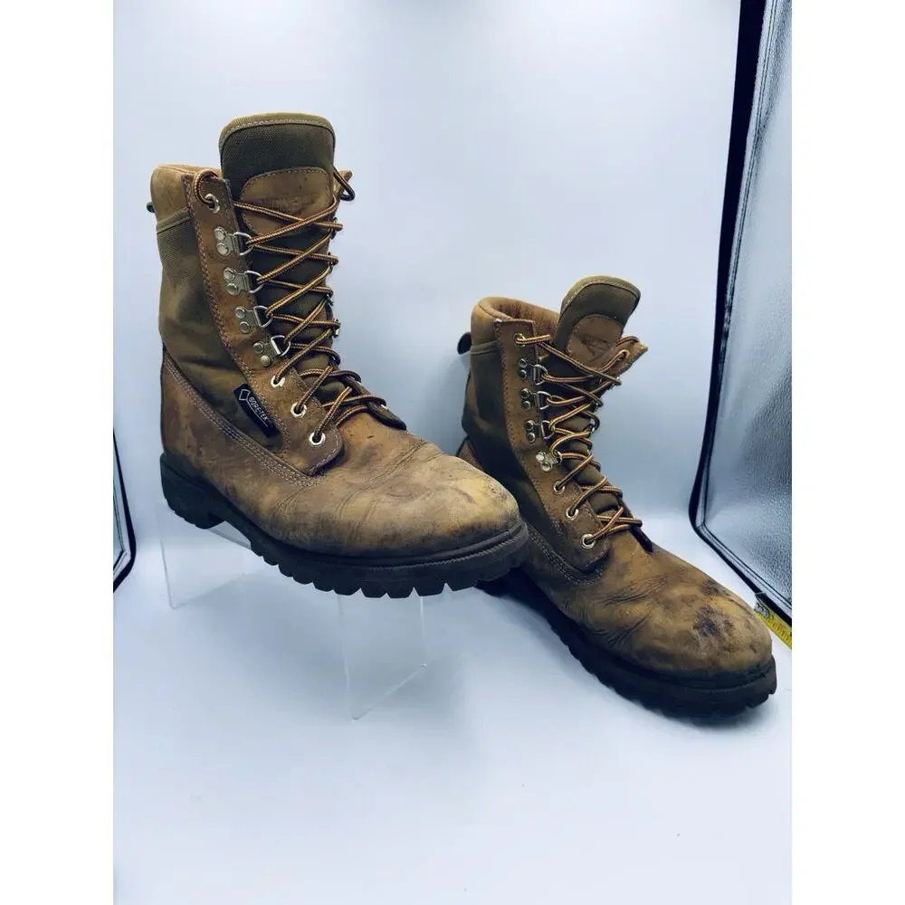 Wolverine Mens 13EW Midcalf Work Boots Thinsulate Ultra Vibram Leather Lace Up